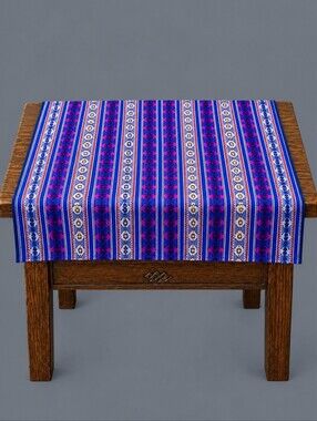 Andean Peruvian Rainbow Ceremonial Altar Tablecloth Throw